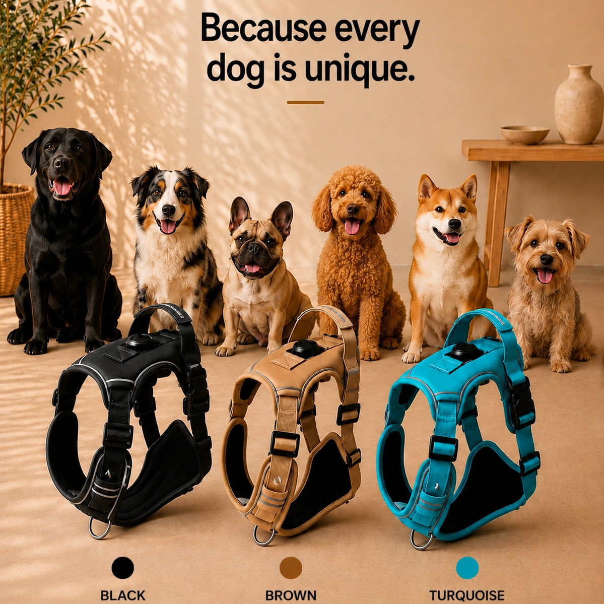 Shaley Control dog no-pull harness